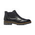 Stivaletti neri in pelle con inserti elastici e dettagli brogue Primopiano, Donna, SKU w031000035, Immagine 0